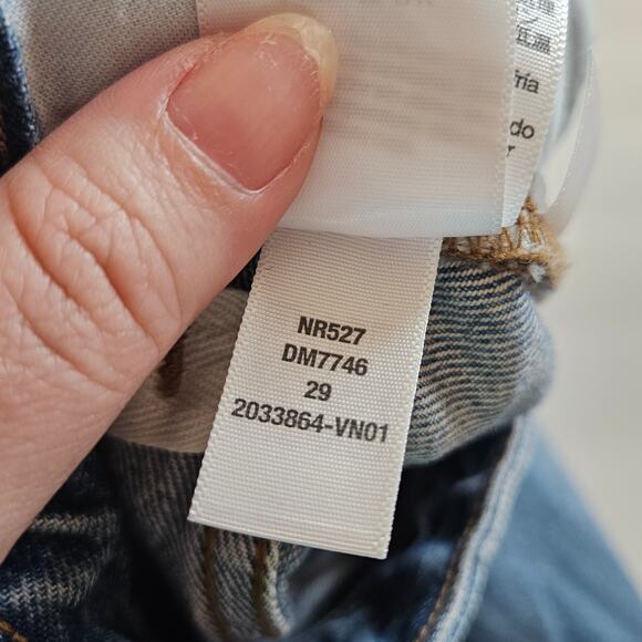 Madewell The Darted Barrel-Leg Jeans Dobbins Wash Women's 29 Casual Everyday - Picture 11 of 14